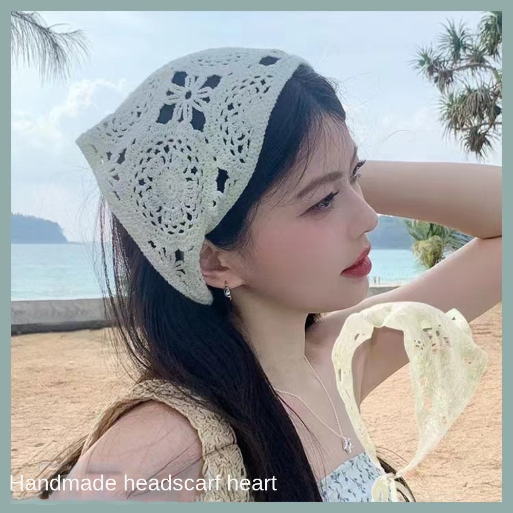 Hollow Floral Headband Fashion - Headband Summer Knit 评论和价格