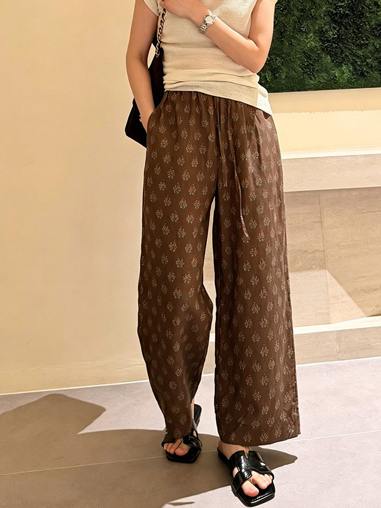 Summer 2026 Women's Loose Wide - Linen Pant Wide 评论和价格