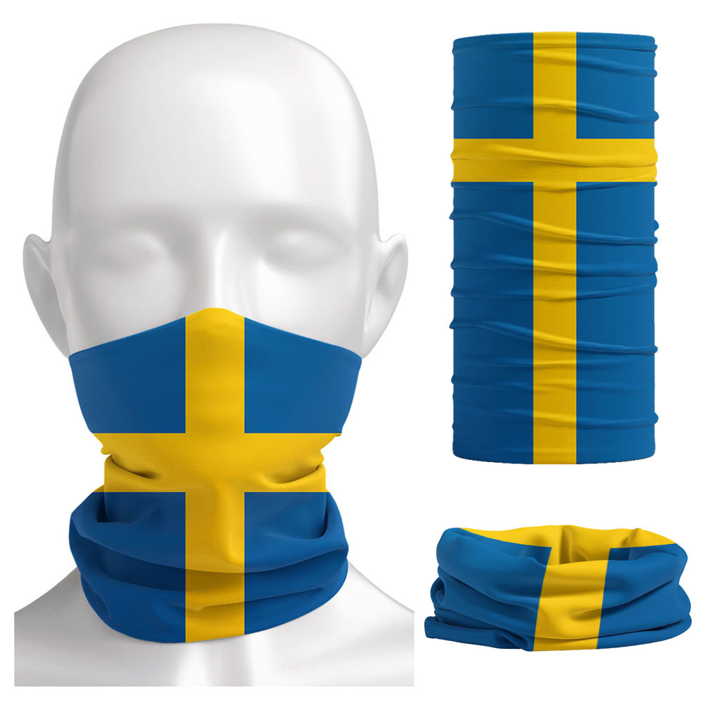 Sweden Flag Printed Bandana He - Headband Summer Knit 评论和价格