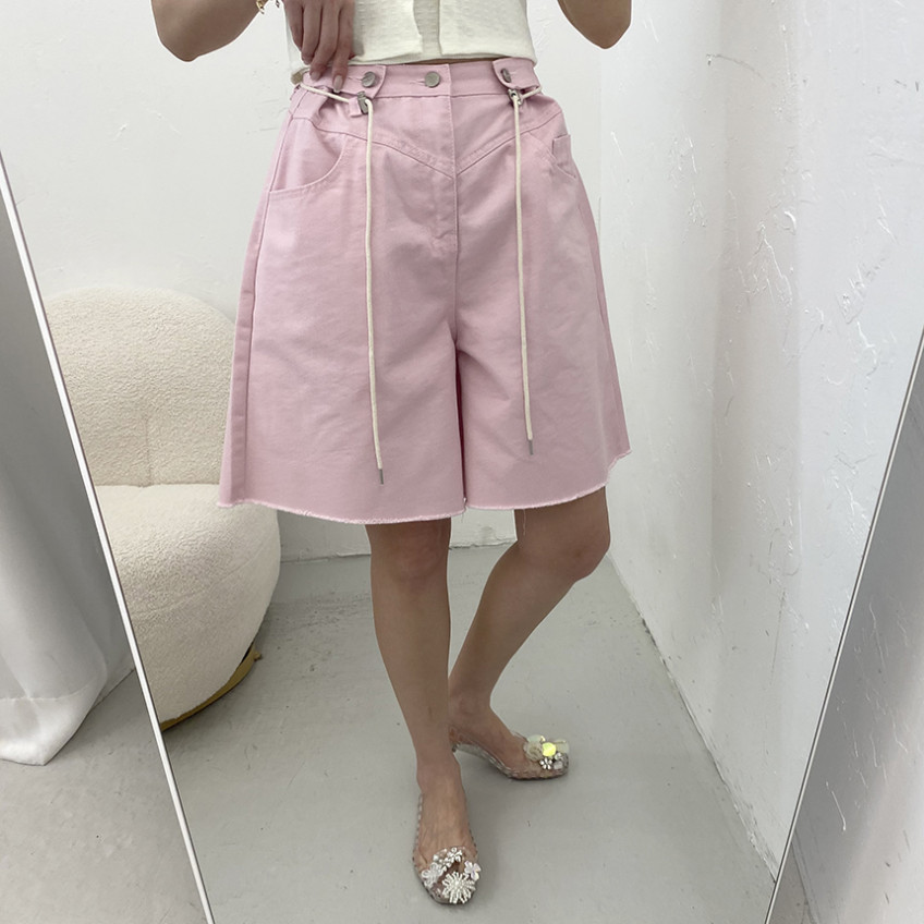 Summer 2026 Chic Fashion Korea - Shorts Denim Frayed 评论和价格