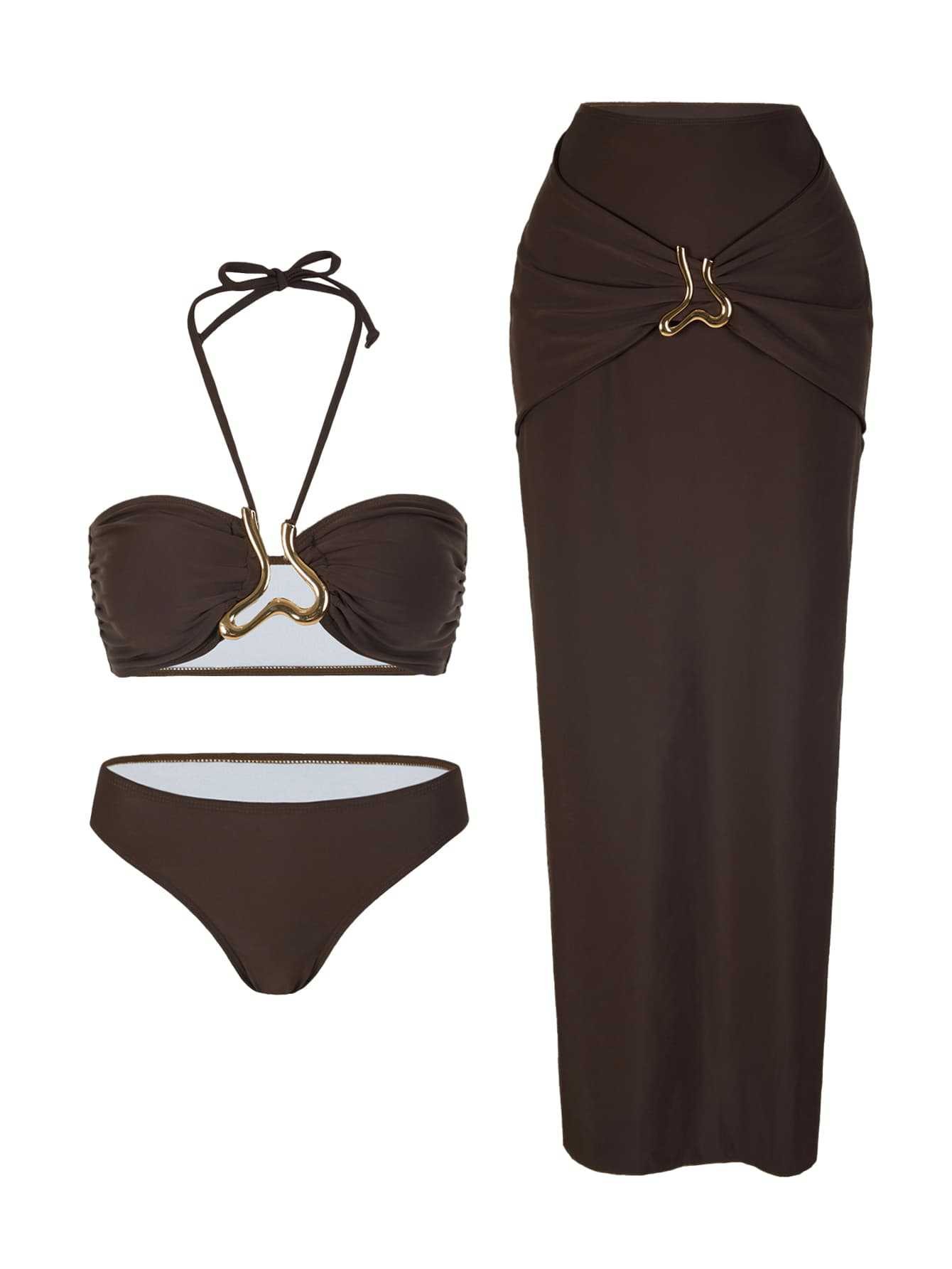 Women Sleeveless Tankini Bikin - Swimsuit Bikini Ruched 评论和价格