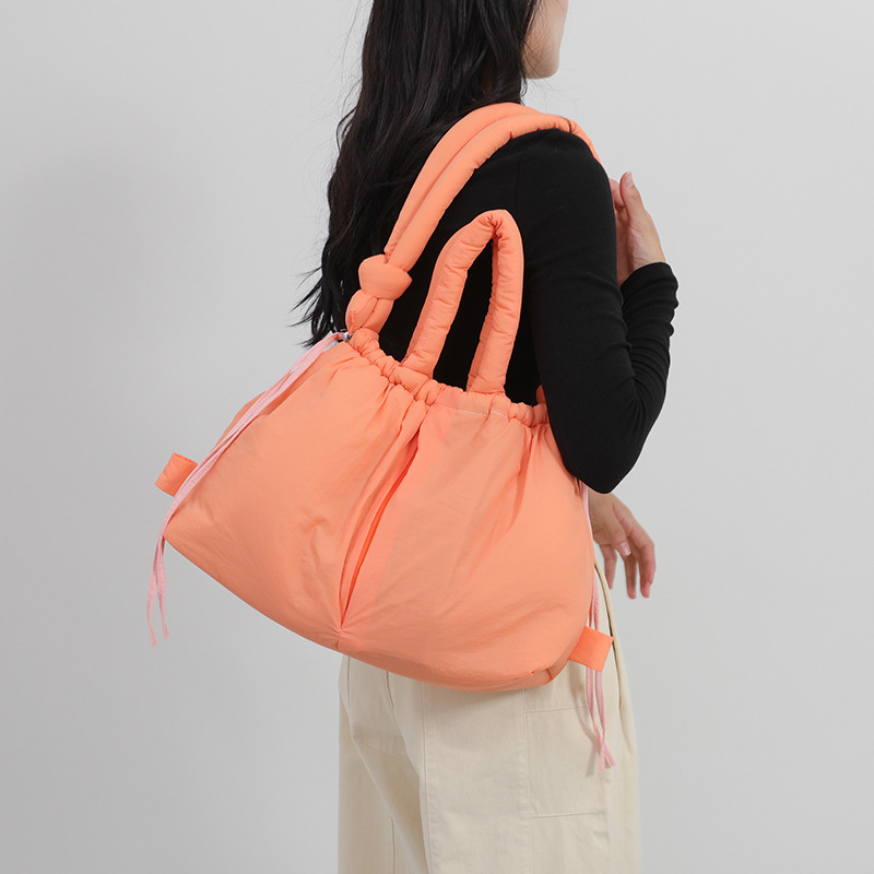 Women's New Bag Down Padded Ja - Tote Bag Beach 评论和价格